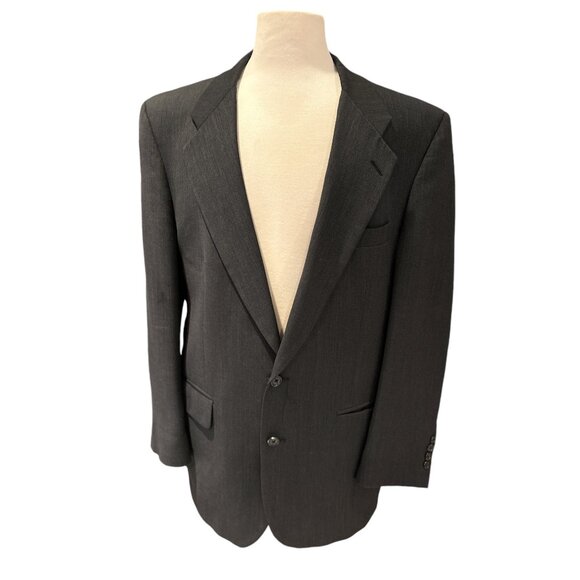 Burberrys Mens Two-Button Wool Blazer Jacket - Picture 1 of 14